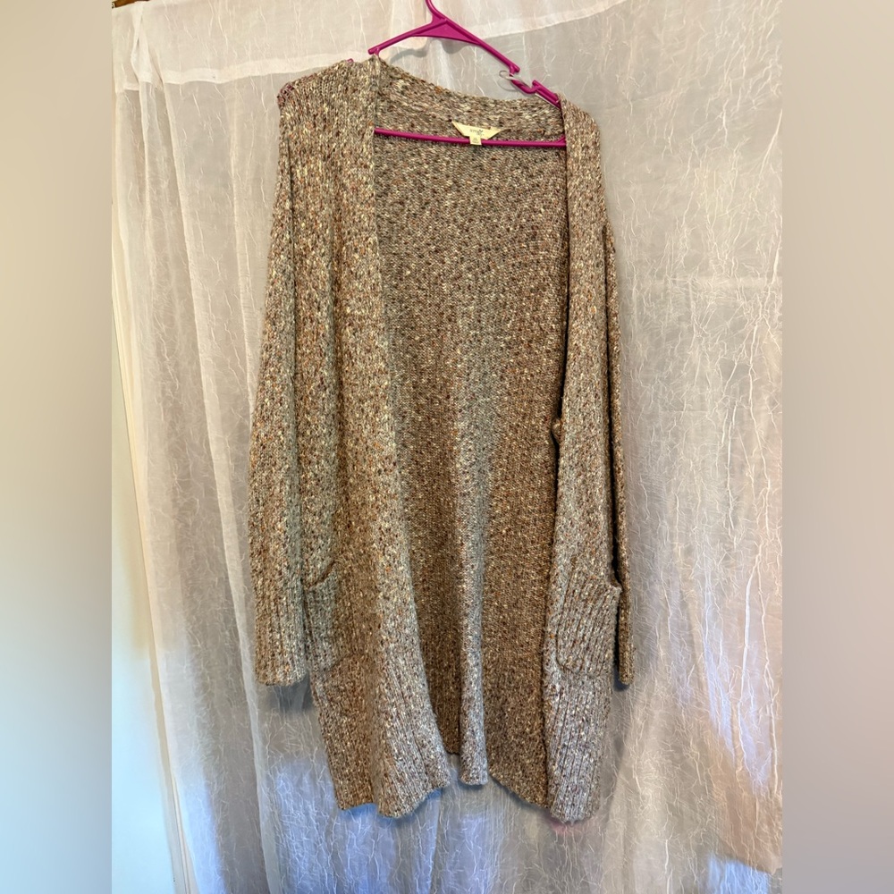 Women's Speckled Knit Cardigan